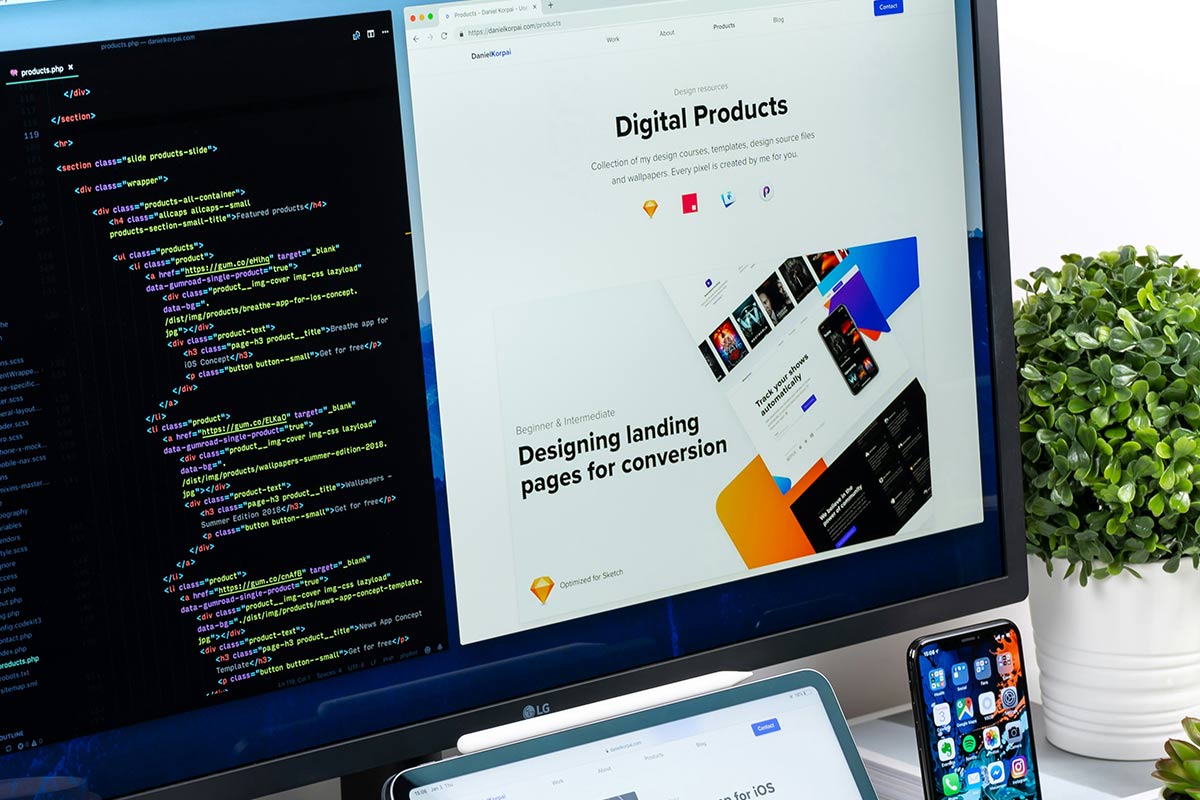 Webdesign UX UI design Figma